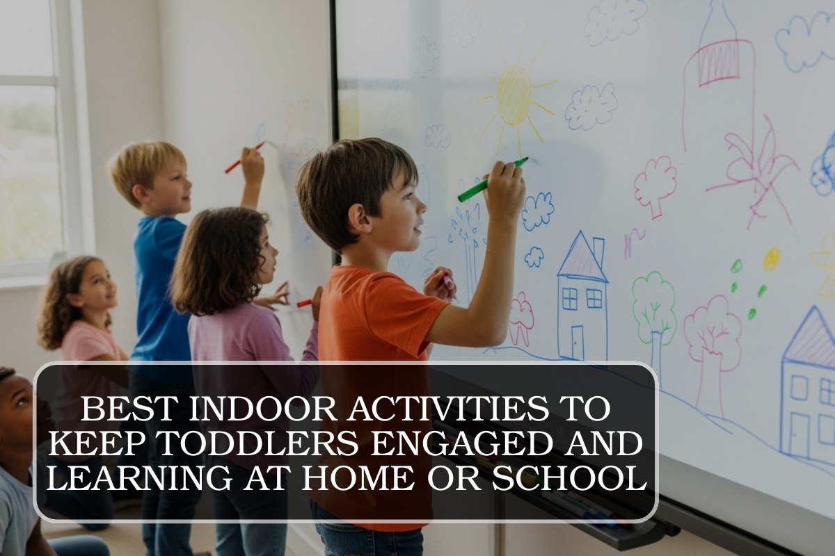 Best Indoor Activities to Keep Toddlers Engaged and Learning at Home or School
